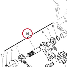 Arbre sélecteur de vitesses — réf. 18120064A | Ducati Store