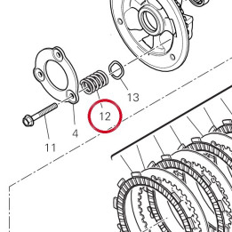 Ressort 79710731A — réf. 79710731A | Ducati Store