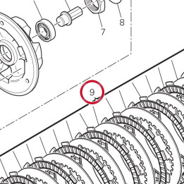 Jeu disques embrayage — réf. 19020361A | Ducati Store