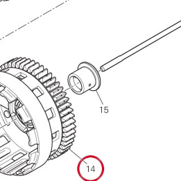 Cloche embrayage complète — réf. 19820431B | Ducati Store