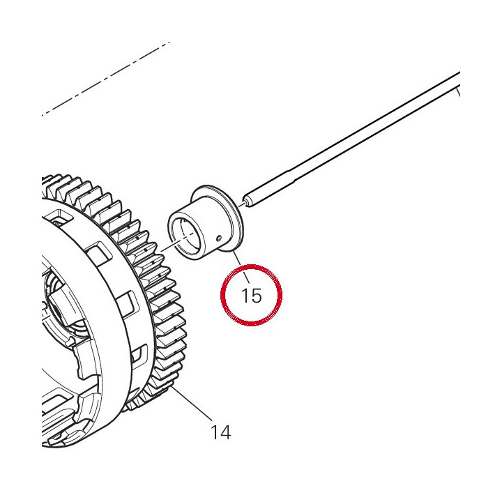 Entretoise 71314831A — réf. 71314831A | Ducati Store