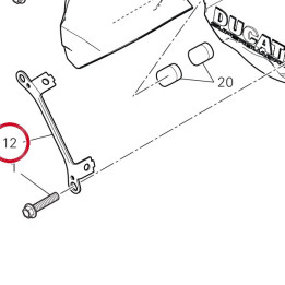 Equerre 8301E241AA — réf. 8301E241AA | Ducati Store