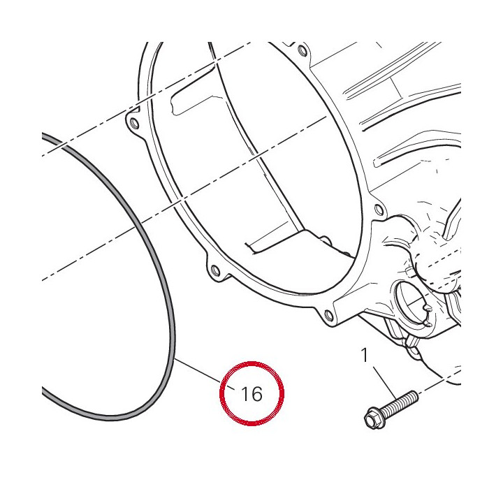 Joint torique 88610281A — réf. 88610281A | Ducati Store