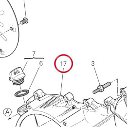 Couvercle embrayage — réf. 24311491A | Ducati Store
