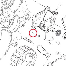 Vis tcei M6X40 77150738B — réf. 77150738B | Ducati Store