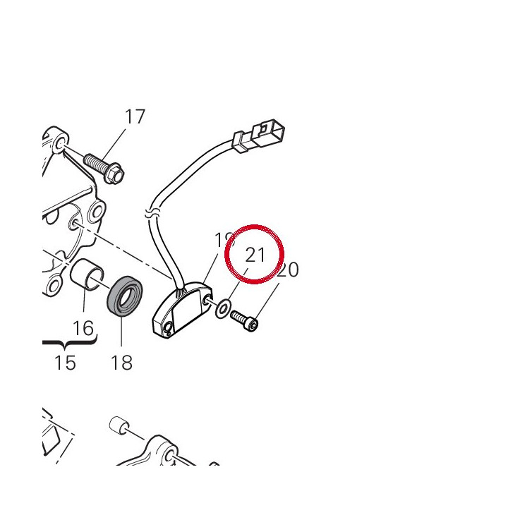 Rondelle 85213611A — réf. 85213611A | Ducati Store