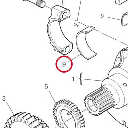 Demi-Roulement vert — réf. 11210831BE | Ducati Store