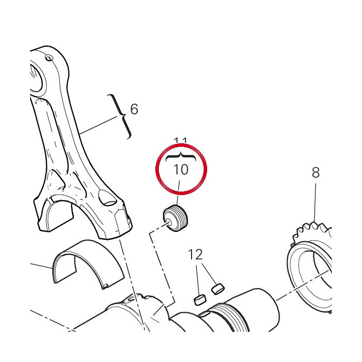 Bouchon filetée M16X1 — réf. 78010151D | Ducati Store