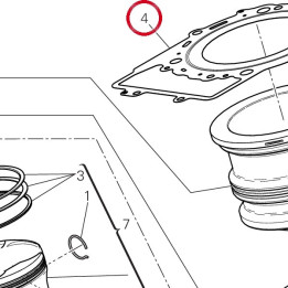Joint cylindre tête — réf. 78611271A | Ducati Store