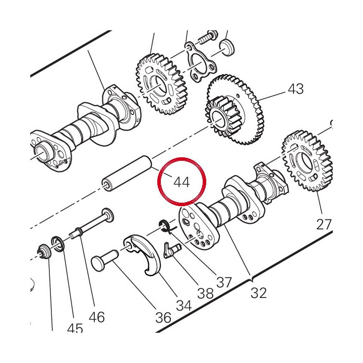 Pivot 82010181A — réf. 82010181A | Ducati Store