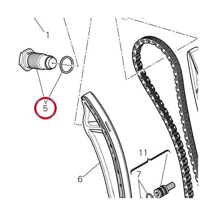 Tendeur complet 45140021C — réf. 45140022C | Ducati Store