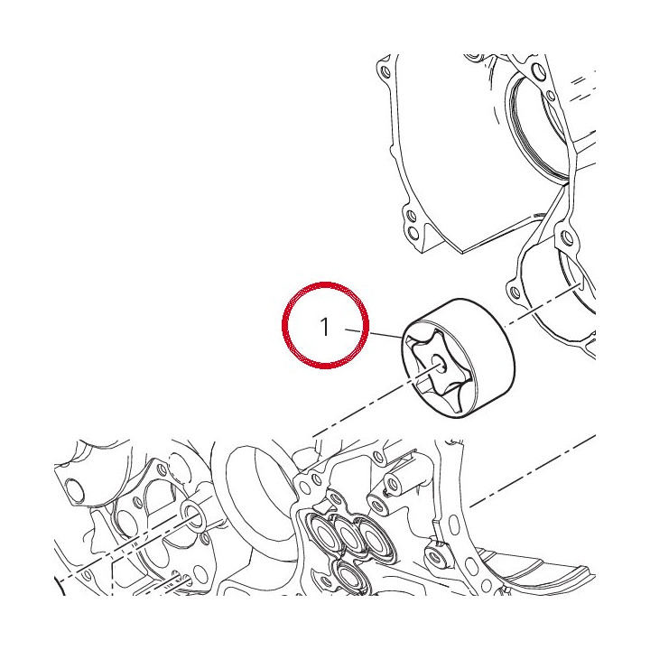 Pompe ╖ huile retour — réf. 17420571A | Ducati Store