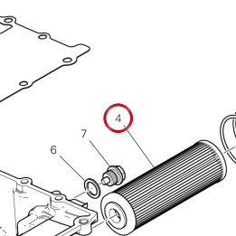 Filtre à huile 44440312B — réf. 44440312B | Ducati Store