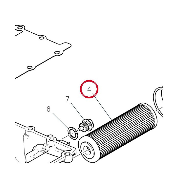 Filtre à huile 44440312B — réf. 44440312B | Ducati Store
