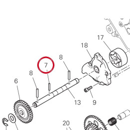 Rouleau 70450051A — réf. 70450051A | Ducati Store