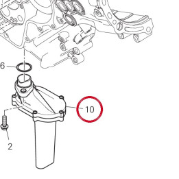 Sous-Ensemble crepine — réf. 89420113B | Ducati Store