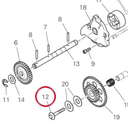 Vis special 77918241A — réf. 77918241A | Ducati Store