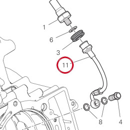 Tuyau pressione huile — réf. 87721562A | Ducati Store