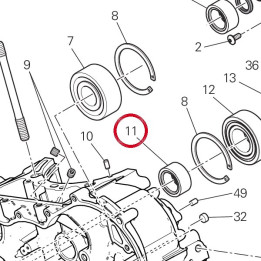 Roulement 70240251B — réf. 70240251B | Ducati Store