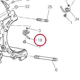 Gicleur droit 87511651BB — réf. 87511651BB | Ducati Store