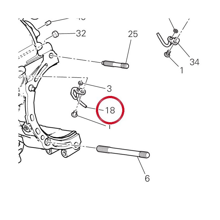 Gicleur droit 87511651BB — réf. 87511651BB | Ducati Store