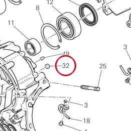 Bouchon 10 mm 87310021A — réf. 87310021A | Ducati Store
