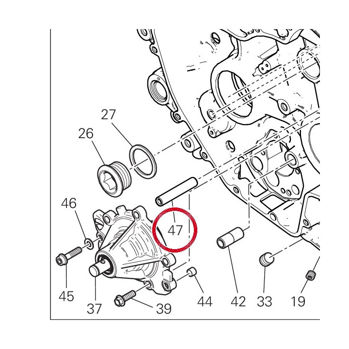 Pivot 82010171B — réf. 82010171B | Ducati Store