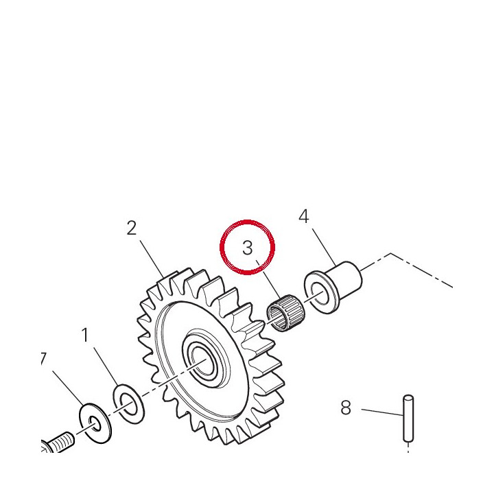 Roulement à rouleaux — réf. 70140361A | Ducati Store
