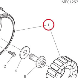 Alternateur "ferrite" — réf. 26420211A | Ducati Store