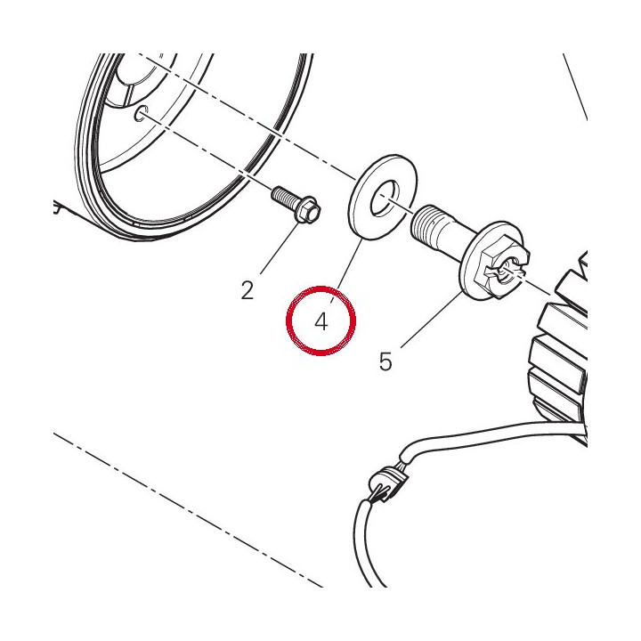Rondelle 85212941B — réf. 85212941B | Ducati Store