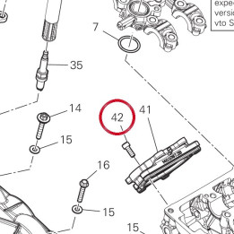 Vis tcei M6X16 77112331A — réf. 77112331A | Ducati Store