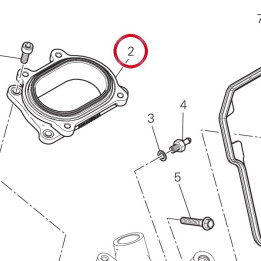 Raccord D'Admission — réf. 14011011A | Ducati Store