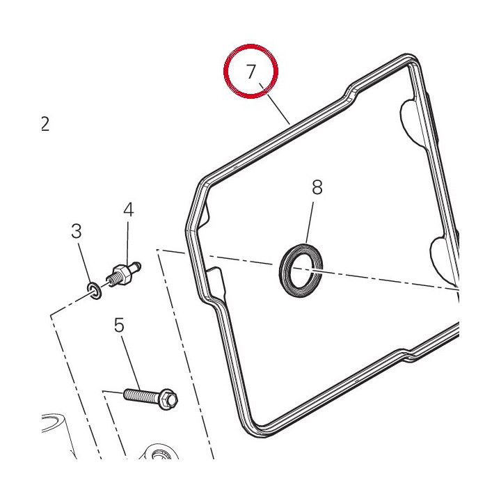 Garniture couvercle — réf. 78811102C | Ducati Store
