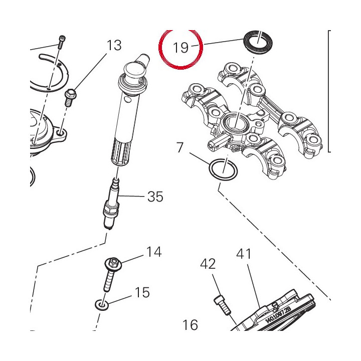 Garniture couvercle — réf. 78811131A | Ducati Store