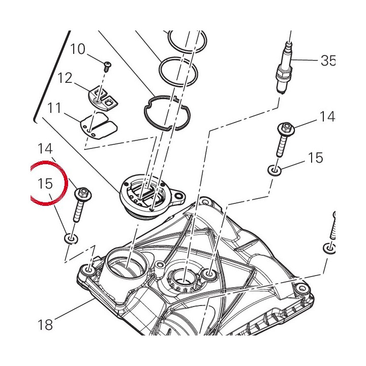 Rondelle 85212781B — réf. 85212781B | Ducati Store