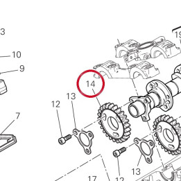 Engrenage D30 17111301A — réf. 17111301A | Ducati Store