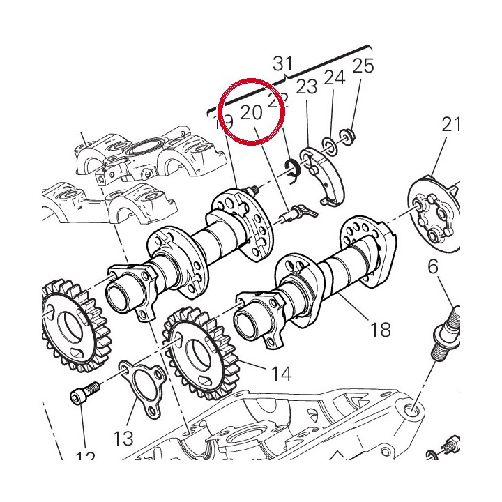 Pivot 82113832A — réf. 82113832A | Ducati Store