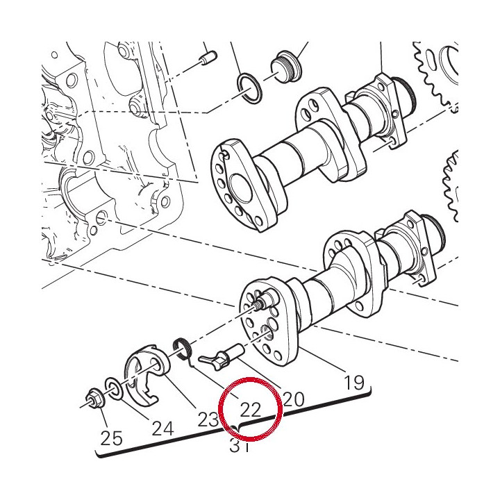 Ressort 79915534A — réf. 79915534A | Ducati Store