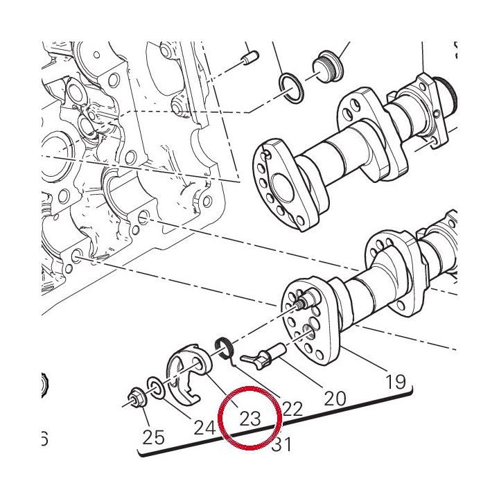 Masse de decompression — réf. 30710021A | Ducati Store