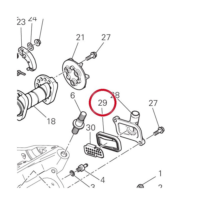 Soupape lamelles complète — réf. 81140011C | Ducati Store