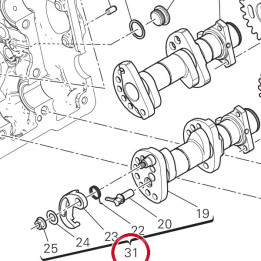 Arbre distribution — réf. 14824512C | Ducati Store