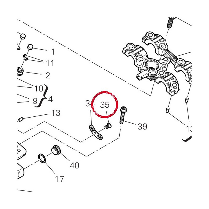 Vis special 77917231A — réf. 77917231A | Ducati Store