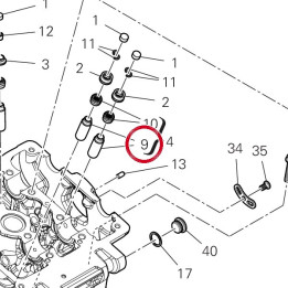 Guide-Soupape majore 0,06 — réf. 30310671AB | Ducati Store