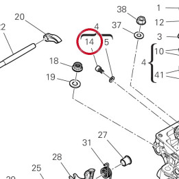 Vis tcei M6X10 77150628B — réf. 77150628B | Ducati Store