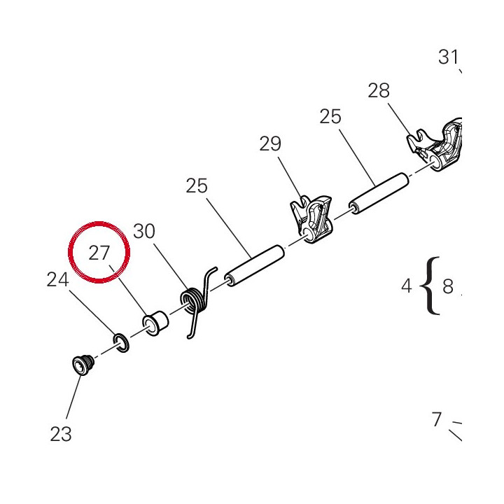 Entretoise 71319281A — réf. 71319281A | Ducati Store