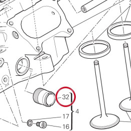 Goulotte 66810491A — réf. 66810491A | Ducati Store