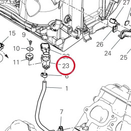 Brida sonde pression — réf. 81417044AA | Ducati Store