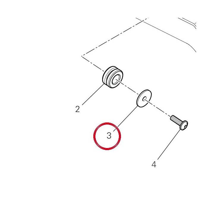 Entretoise 71614921AA — réf. 71614921AA | Ducati Store