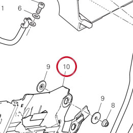 Support telerupteur — réf. 8291I661AA | Ducati Store