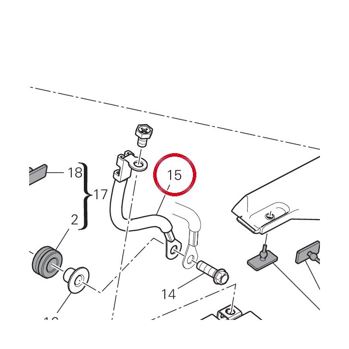 Cable 51310861A — réf. 51310861A | Ducati Store